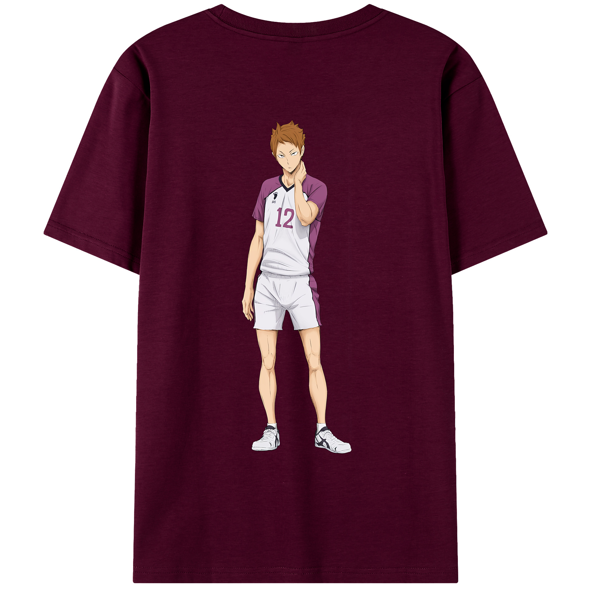 （画像用） ハイキュー!! Haikyu!! レディース半袖Tシャツ(バックプリント)